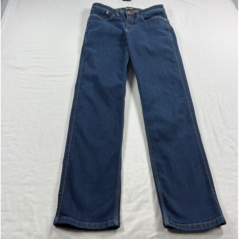 DU/ER Jeans Mens 30x32 (Fits 30x30) Blue Slim Tapered Stretch Denim Dark Wash